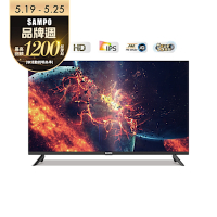 SAMPO聲寶 FHD新轟天雷 43吋液晶電視含基本安裝+運送到府 EM-43MDS200
