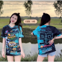 2023 NewDry Fit Cool เสื้อยืดผู้หญิง JERSEY THAILAND CAFE JERSEY [คลังสินค้าพร้อม]