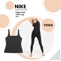 Nike 背心 Yoga Luxe 黑 女款 吸濕 排汗 快乾 瑜珈 彈性 輕薄 舒適 運動上衣 DA0724-010