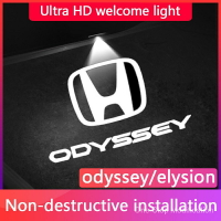 一對裝 本田奧德賽車門迎賓燈 艾力紳 Odyssey ELYSION 車門裝飾氛圍鐳射LED照地燈改裝 無損安裝