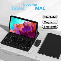 Keyboard Case for Lenovo Tab P12 12.7 2023 for Xiaoxin Pad Pro 12.7 2023 Bluetooth Keyboard Cover Magnetic Folio TPU Back Cover