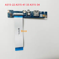 Original For Acer Aspire 3 A315-22 A315-41 33 A315-34 Extensa 215-31 USB Port Audio Jack Board Cable NB8513_UB_V3 100% Tested