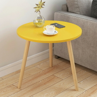 可移動小茶几 網紅小茶几臥室創意可移動小圓桌簡約床頭桌小型迷你陽台小置物桌『XY27896』