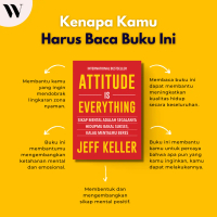 Buku pengembangan diri \Attitude is Everything\" by Jeff Keller terbaik terlaris baru original terba