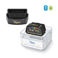 เครื่องสแกนวินิจฉัยรถยนต์ Vgate iCar Pro V2.3 ELM327 บลูทูธ/ไวไฟ 4.0 OBD2 สำหรับ iOS และแอนดรอยด์ รุ