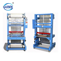 FL-6540 Glass Bottle and Mineral Water Semi-auto Sleeve Sealing&amp;Shrinking Packager/Shrink Wrapping Machine/Packing machine