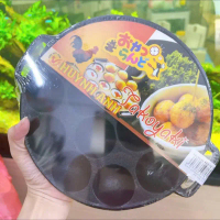 ￼Khuôn bánh khọt gang chống dính Cao cấp 7 lỗ, 8 lỗ, 10 lỗ, 12 lỗ(NaNaMiu)