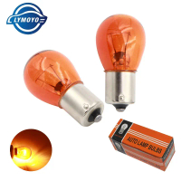 Lampu Kereta Halogen, 10pcs, 1156 P 21W BA 15S, 12v, 21W, Lampu Ambar, Sesuai untuk Membalikkan dan 
