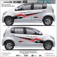 NEW Sticker stiker mobil SIRION striping sticker mobil daihatsu sirion minimalis