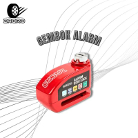 ready - zacro gembok cakram alarm disc lock kunci alarm gembok motor