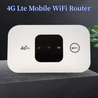 4G Lte Router Wireless Wifi 150Mbps Pocket Hotspot with SIM Card Slot Repeater 2600mah Outdoor Portable Mobile Router Modem