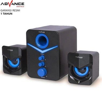 ORIGINAL Speaker Advance CLS201 BT /Bluetooth Xtra Power Sound Speaker Aktif 2.1 Stereo/Speaker RGB 