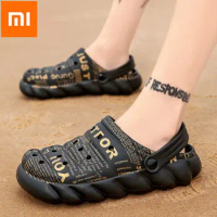 Xiaomi Hot Men Sandals Shoes EVA Lightweight Sandles Unisex Shoes for Summer Beach Beach Flip Flop Breathable Soft Bottom