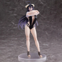 OVERLORD Albedo Sexy swimsuit beauty model 18cm PVC Action Figure Anime Figure Model Toys Figure Collection Doll Gift