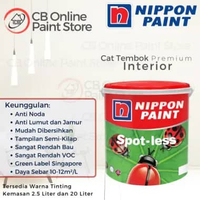 CAT TEMBOK NIPPON PAINT - BENEDICT BLUE NPPB1512A - GALON SPOTLESS