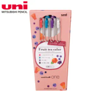 【UNI】限量UNI-BALL ONE水果茶色系鋼珠筆0.38四色套組