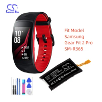 Smartwatch Battery For Samsung EB-BR365ABE GH43-04770A Gear Fit 2 Pro SM-R365 Capacity 200mAh / 0.77Wh Color Black Li-Polymer