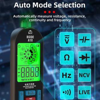 A1 Fully Automatic Anti-Burn Intelligent Digital Multimeter, Auto