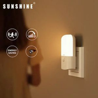 陽光 - LED人體感應小夜燈 黃光 13A插座通電 #LED小夜燈 #人體感應燈 #智能感應燈 #LED床頭燈(LNG-W)