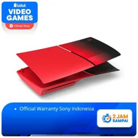 PS5 Console Covers Disc Slim Edition - Hyperpop Collection Techno Red - PlayStation5