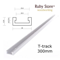 12inch 300mm T-tracks T-slot Miter Track Jig Fixture Slot For Router Table Band Saw