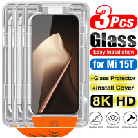 Kính Cường Lực Không Bụi, Cho Mi 15T Pro Và Mi 15T, Bảo Vệ Màn Hình Trong Suốt HD, Với Bộ Dụng Cụ Lắ