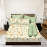 Vallery Quincy Signature - Sprei King 180x200 Tinggi 40Cm Bantal 4 "Variasi" Georgia
