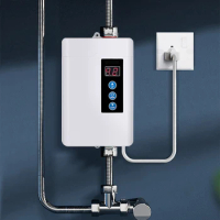 Bathroom Hot Water Heater Durable Efficient Heating Reliable Heating Tankless Hot Water Heater Usage Adjustment