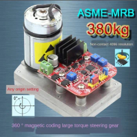 ASME-MRB (380kg.cm) non-contact, magnetic encoding, high torque servo, 4096 resolution 32-bit MCU