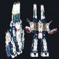 IN STOCK MOC Creativity Spacecraft SDF-1 Macross Building Blocks Bricks Assembling Model Toys for Ch