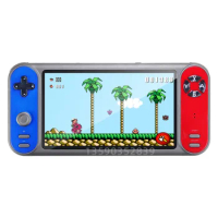 7 Inch Arcade Game Console Double Psp Handheld Doubles Classic Nostalgic Gba Children Handheld Arcade King