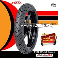 FDR TL SPORT XR EVO Ring 14 Ban Motor Tubeles 100/70-14 TL