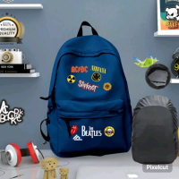 Tas ransel sekolah terbaru gratis kain cover tas ransel gendong tas ransel pria wanita tas trmurah K