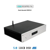 Weiliang DC200 ES9038PRO DSD BT5.0 DAC HIFI EXQUIS Breeze Audio Bluetooth 5.0 Decoder With Remote USB Converter