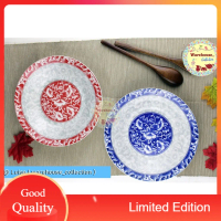 yanuart4 Piring makan 8 inch/Mangkok cantik 7 inch full decal ESTETIK / piring mangkok full decal MS