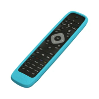 Dustproof Covers For Philips SMART TV Stick Remote Control Soft Silicone Remote Case Replacement Shockproof Protective Cover