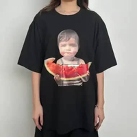Kaos ADLV BABY WATERMELON BLACK TSHIRT 100% ORIGINAL size 2