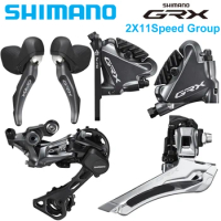SHIMANO GRX RX810 2x11 Speed Bicycle Group Shifter+Brake+Front Derailleur+Rear Derailleur Set Bike Groupset cycling Groupset