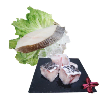 【賣魚的家】鮮嫩龍膽石斑魚塊+鮮嫩比目魚片 6件組(1480G±5%/組)