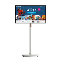 New Stock Playing Games Fitness Meeting 27 32 Inch Stand By Me Lcd Touch Screen Display Monitor Portable Tv With Battery
