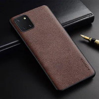 Case for Samsung Galaxy Note 10 Lite slim premium PU leather funda Business Style Case Cover for Samsung Galaxy Note 10 Lite