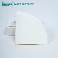 Explore Store Project - Kertas Filter Saringan Kopi V60 Drip 3 - 4 Serve 100 Pcs