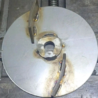IMPELLER MODIFIKASI UNTUK POMPA AIR 2 INCH VAPORBLASTING STAINLESS 304