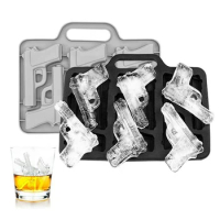 1PC Creative Gun Shape Ice Cube Tray DIY Drink Mold Cold Whiskey Wine Cocktail Ice Maker Ice Cream Tool Kitchen Accessories