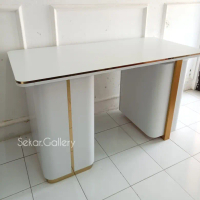 meja kerja minimalis modern - meja kerja kantoran - meja kerja simpel