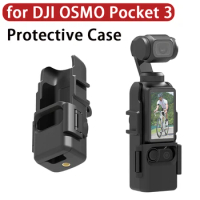 for Dji Pocket 3 Protective Case Portable Case Controller Wheel Storage Gimbal Camera Shell for Dji Osmo Pocket 3 Accessories