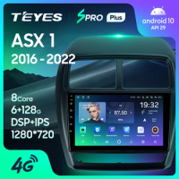 TEYES SPRO Plus For Mitsubishi ASX 1 2016 - 2022 Car Radio Multimedia Video Player Navigation GPS Android 10 No 2din 2 din DVD