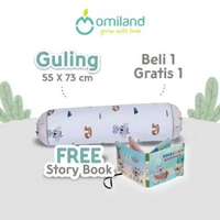 Omiland Guling Anak Free Soft Book – Lala/Koko Tim Gerry Series Guling + Book Lala