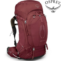 Osprey Aura AG 65 女款登山背包65升 莓果冰沙 Berrysorbetred