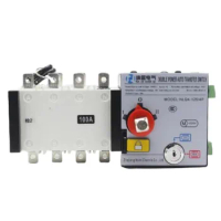 For ATS 4P 100A Miniature Circuit Breaker Dual Power Automatic Transfer Switch